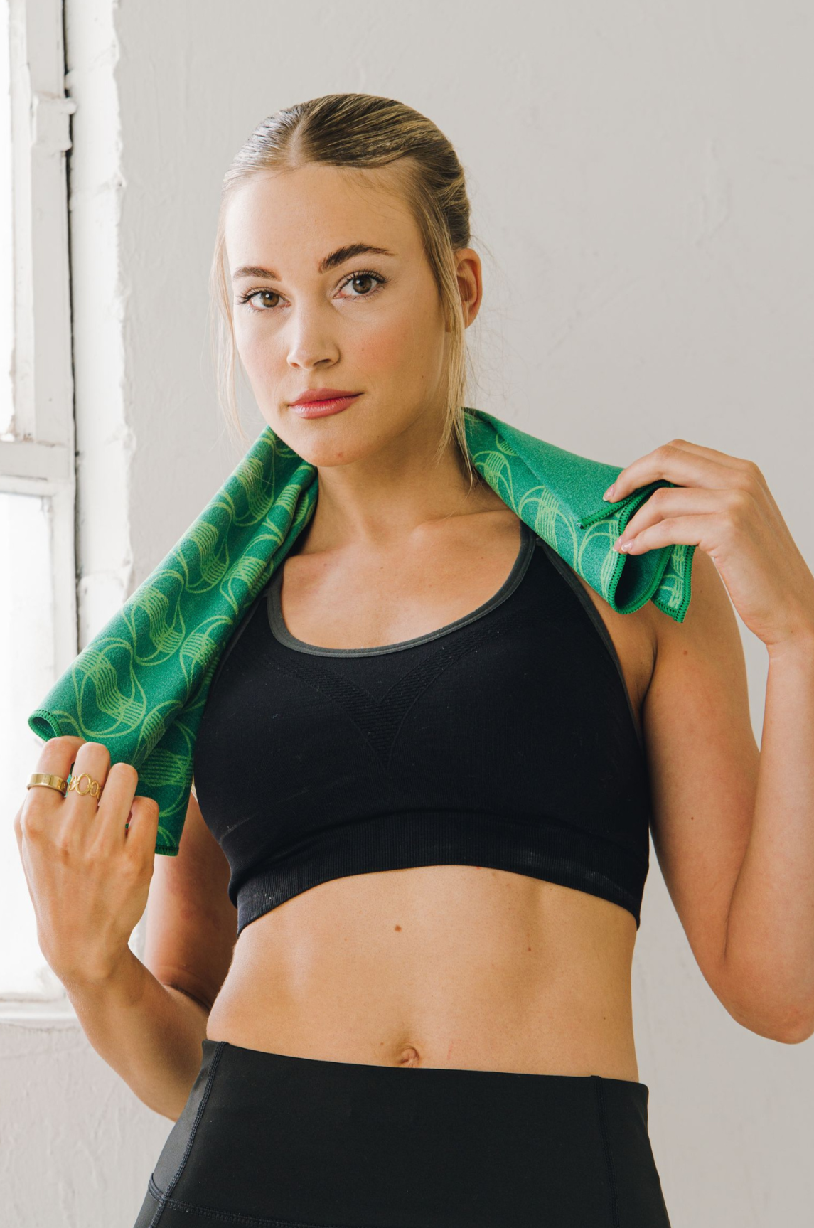 Empower Exercise Towel - Green