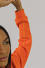 Empower Hoodie - Orange Mantra: "I am motivated, determined, self-trust"