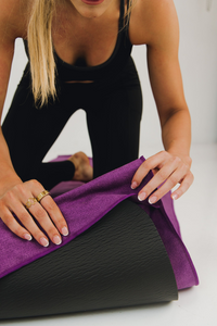 Empower Yoga Towel - Violet