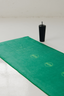 Empower Yoga Towel - Emerald Green Mantra: "I am peace, balance, harmony"