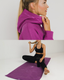 The Yogi Bundle (Violet) - Hoodie and Yoga Towel