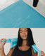 The Empower Towel Set (Turquoise) - Yoga and Exercise Towel