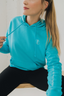 Empower Hoodie - Turquoise Mantra: "I am abundant, limitless, whole, prosperity"