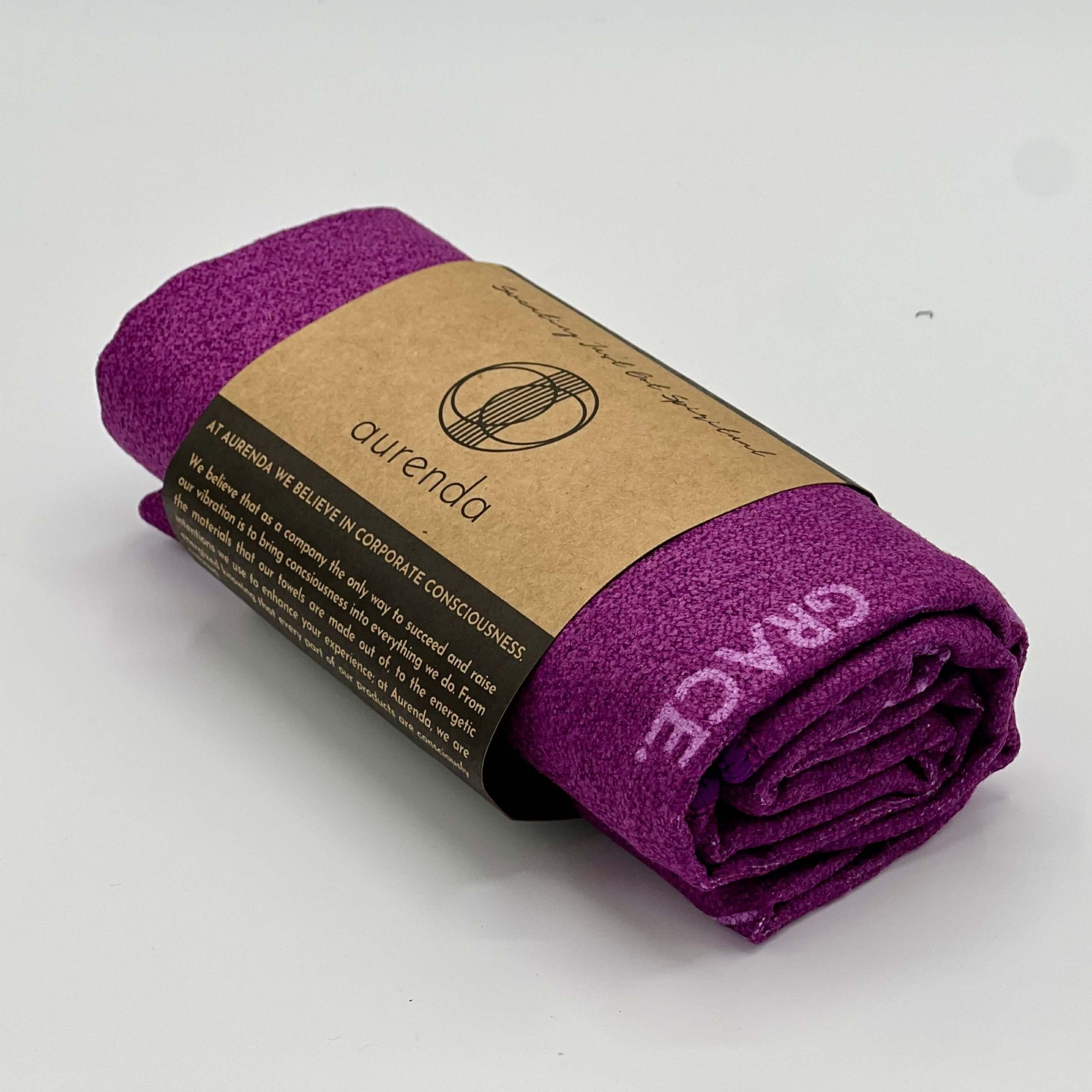 Small Aura Empower Towel - Violet
