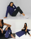 The Empower Bundle (Indigo) - Hoodie, Yoga Towel, and Exercise Towel