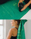 The Empower Towel Set (Emerald Green) - Yoga and Exercise Towel