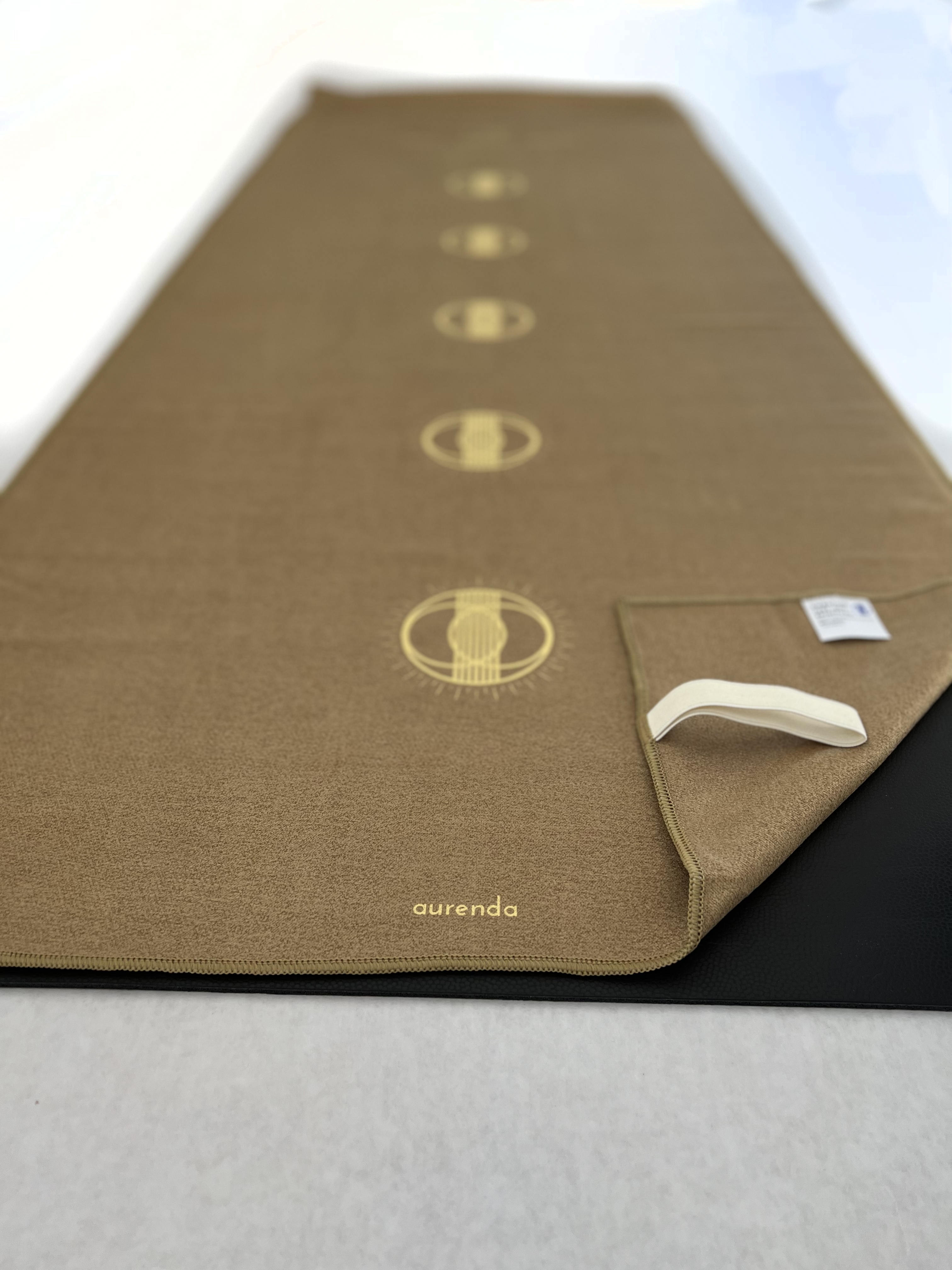 Large Aura Empower Towel - Gold
