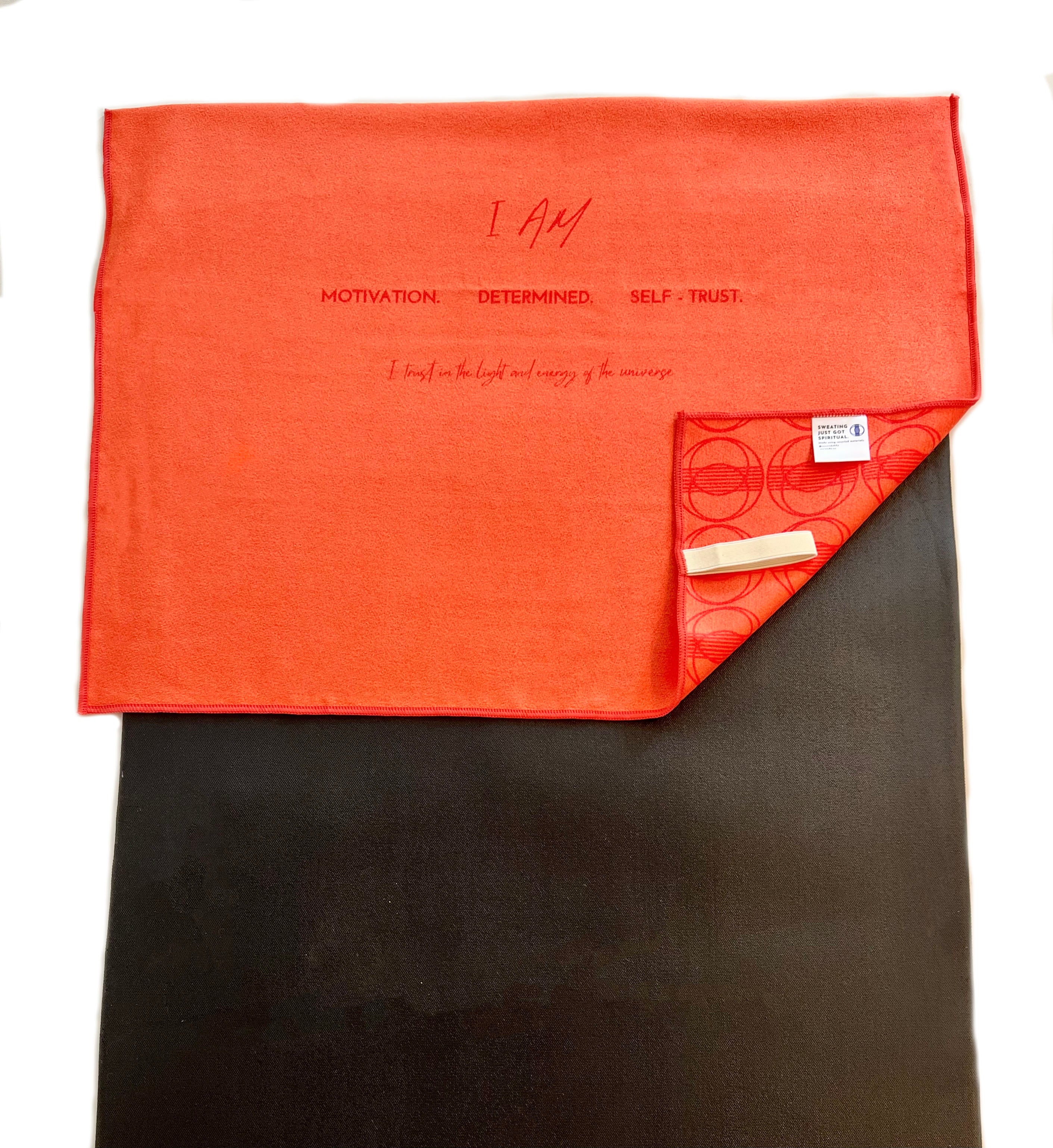 Orange Exercise Towel