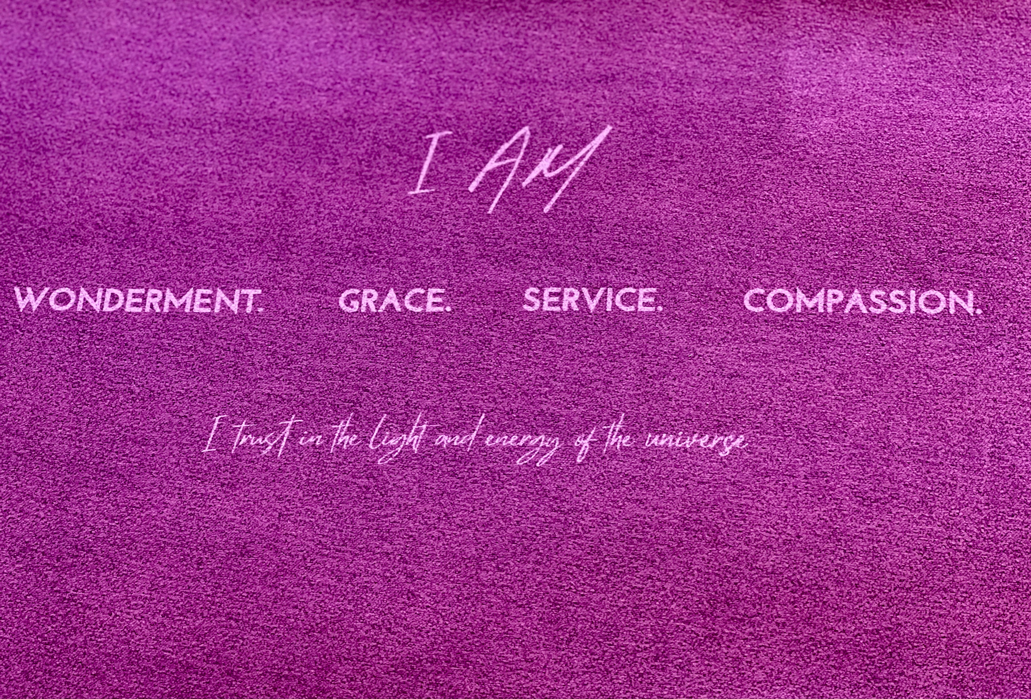 Violet Exercise Towel