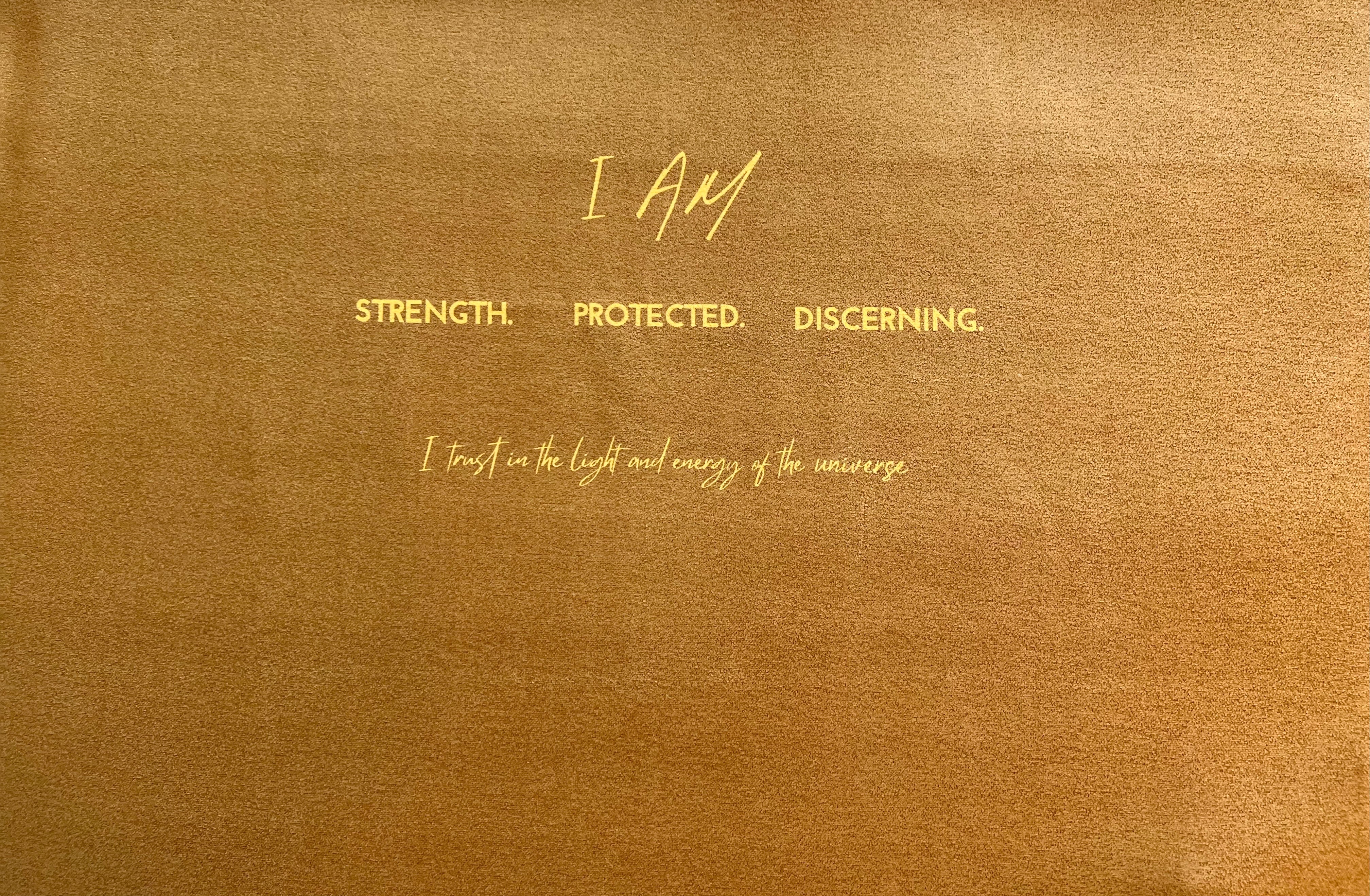 Gold Exercise Towel