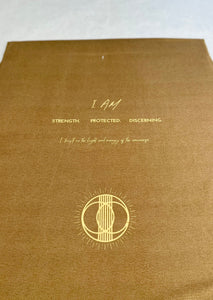 Gold Yoga Towel - Large