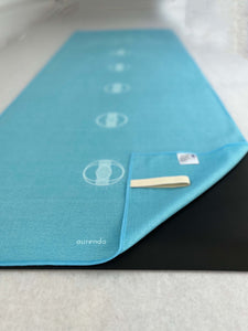 Turquoise Yoga Towel