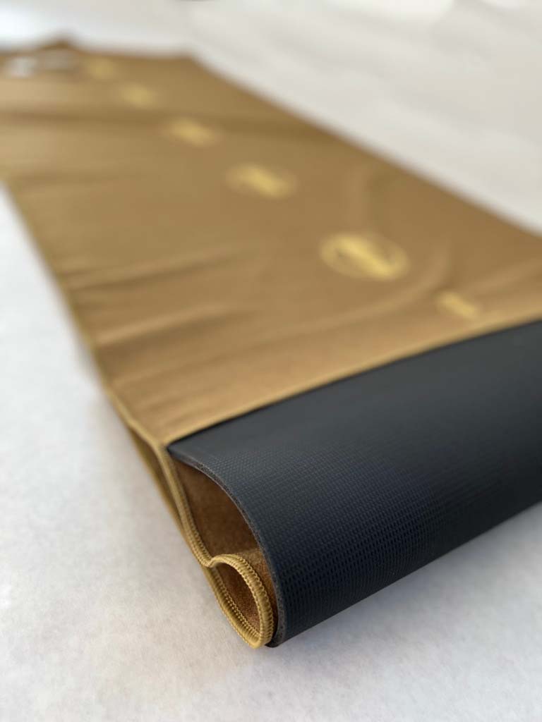 Gold Yoga Towel - Large 