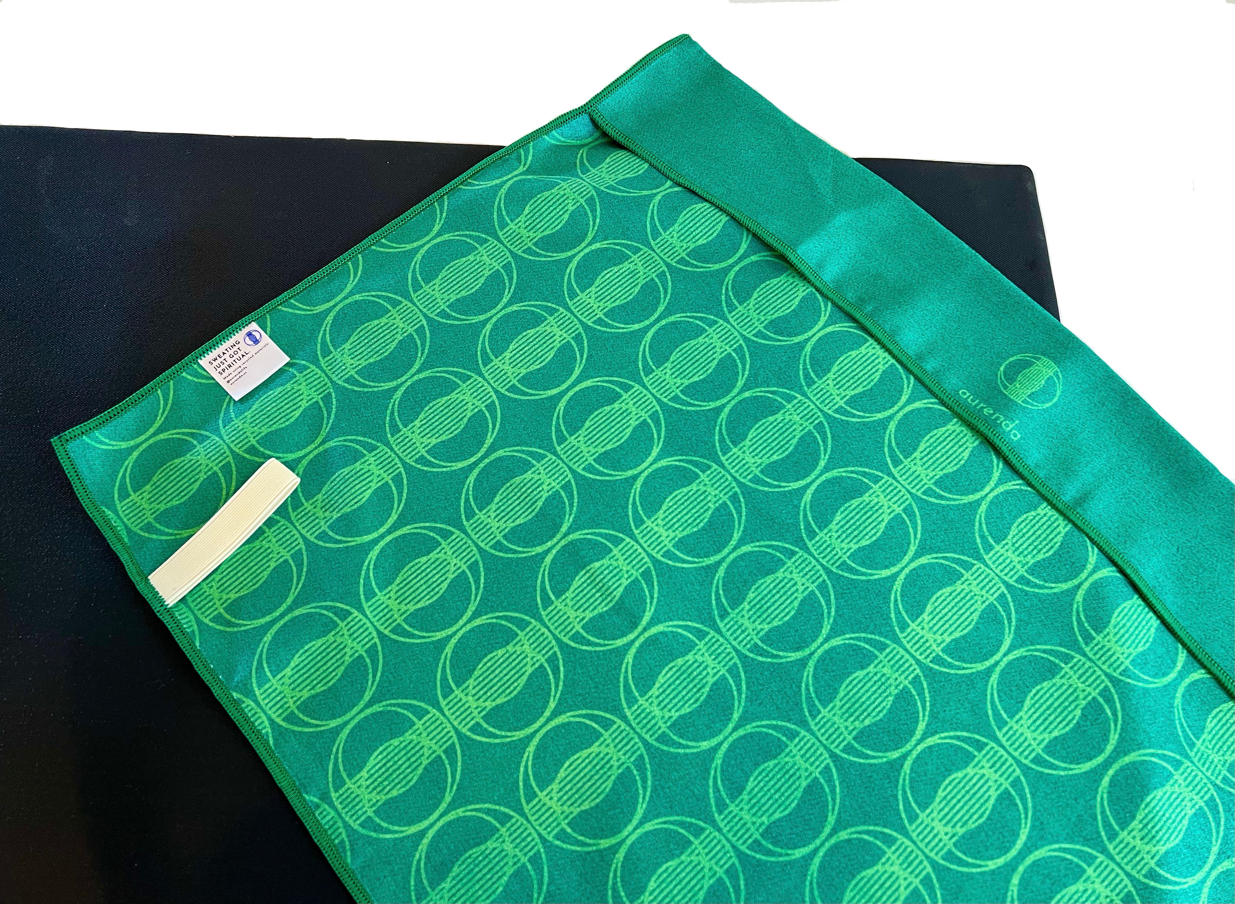Green Exercise Towel